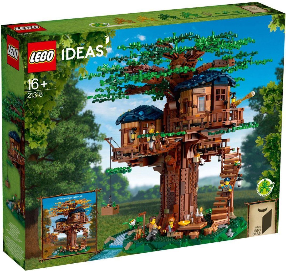 Overstijgen dutje vriendelijke groet LEGO Ideas Boomhut Tree House - 21318 | bol.com
