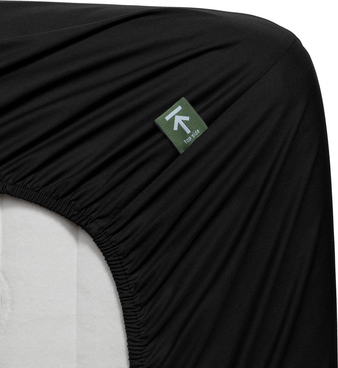 Beddinghouse Percale katoen - Hoeslaken - 180x220 - Zwart