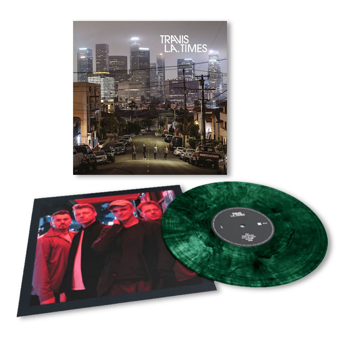 Travis - L.A Times (Green/Black Marbled Vinyl)