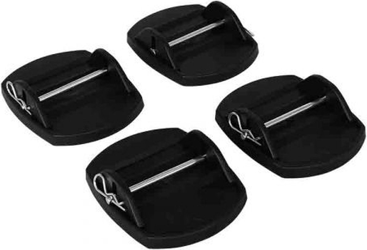 CAMPGEAR Stabilisatievoeten - 4 stuks