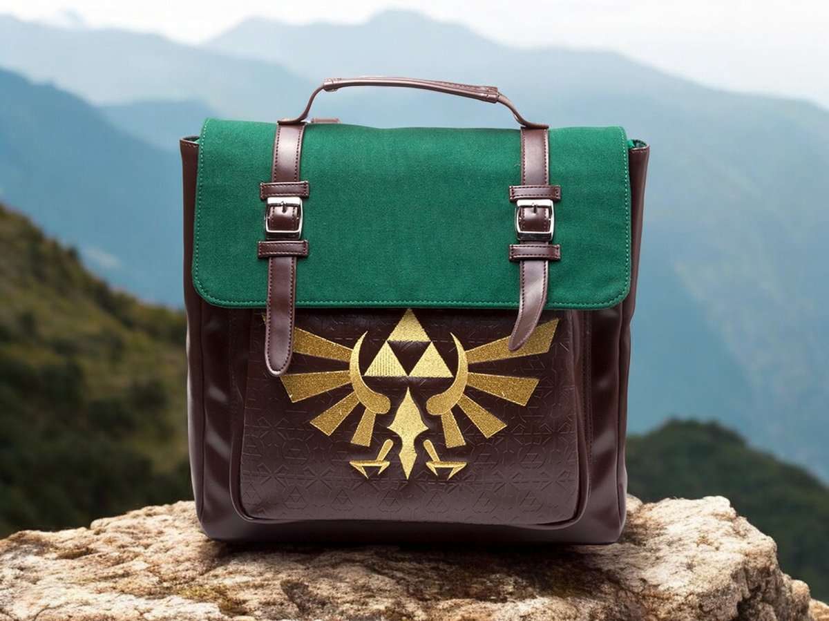 The Legend of Zelda - Embossing en Triforce Logo - Rugzak