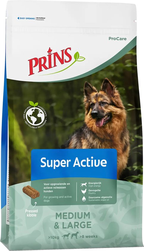 Prins ProCare Super Active 20kg - Hondenvoer