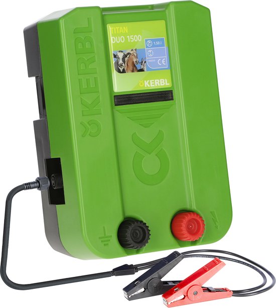 Kerbl Schrikdraadapparaat Kerbl Titan Duo 1500