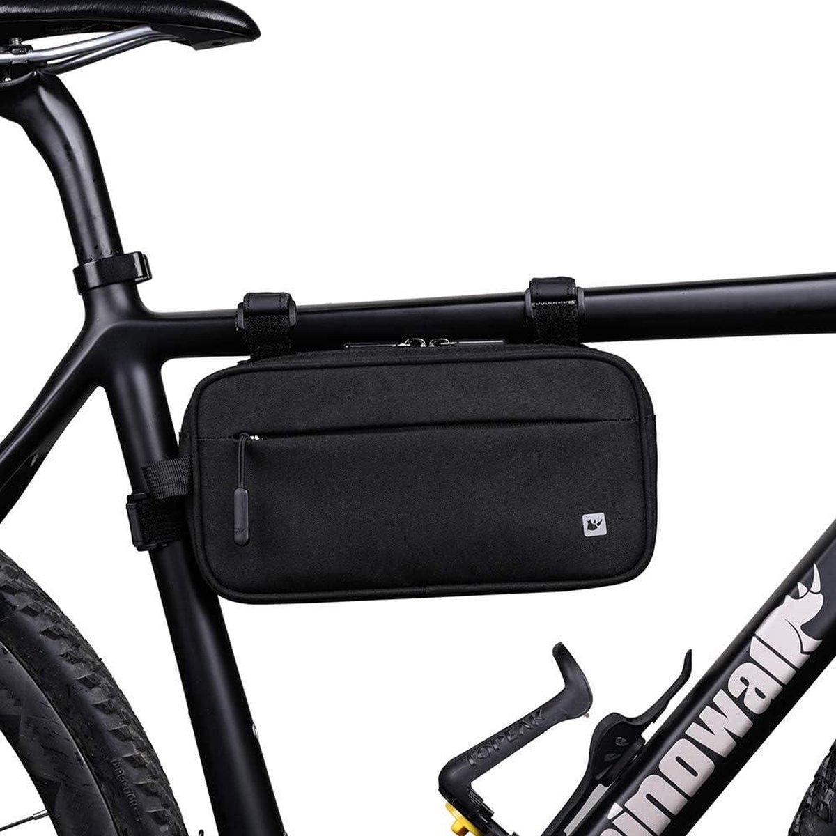 Professionele hometas voor fietsstuur - multifunctioneel en ruim - mountainbike racefiets frame tas - tailletas schoudertas