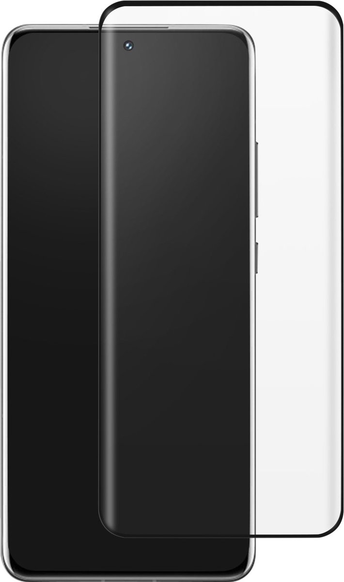 Gehard Glas Geschikt voor Xiaomi 12 /12X 9H Anti-vlekken Zwart