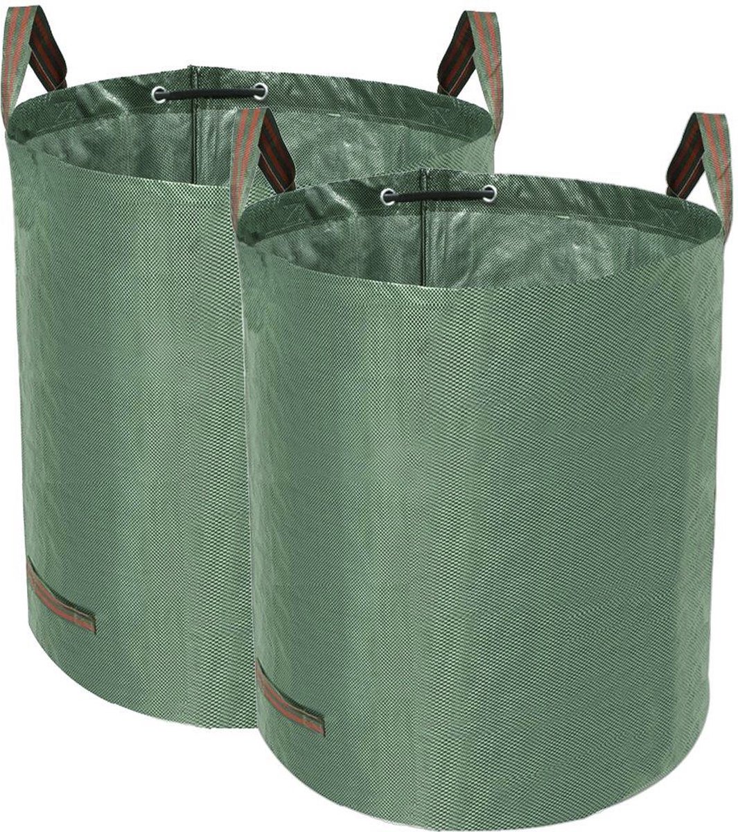 TerCasa tuinafvalzak - groen - PP - 272 liter - 67x76 cm - 2 stuks - JU-998002