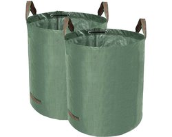 TerCasa tuinafvalzak - groen - PP - 272 liter - 67x76 cm - 2 stuks - JU-998002