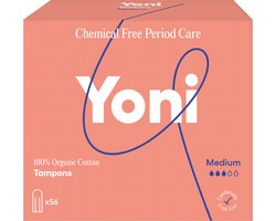 Yoni Tampons Medium Bio - 56 stuks