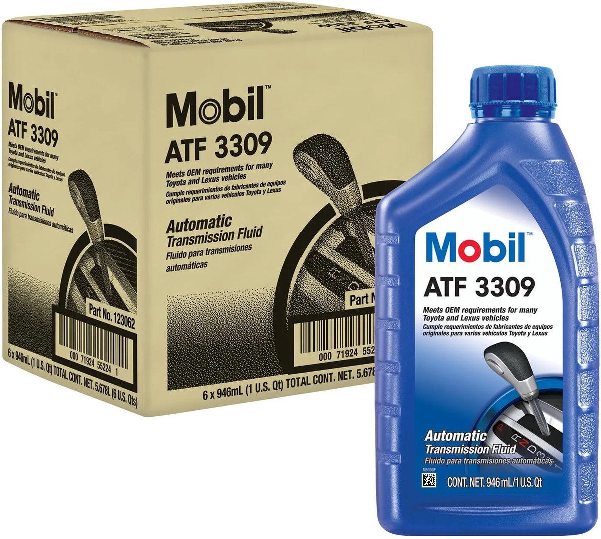 Mobil 1L ATF Olie Rood Audi VW G-055-025-A2 GM 9986195