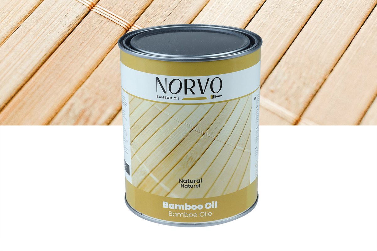 Wovar Norvo | Bamboe olie Naturel Boost 1 liter | Per Stuk