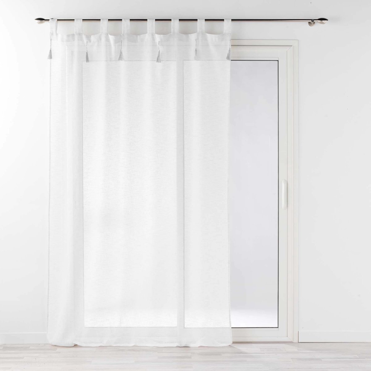 Gordijn met decoratieve pompons DALILA, 140 x 240 cm