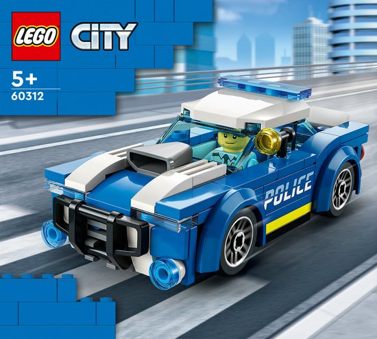 LEGO City 60312 La Voiture de Police pour Enfants +5 Ans