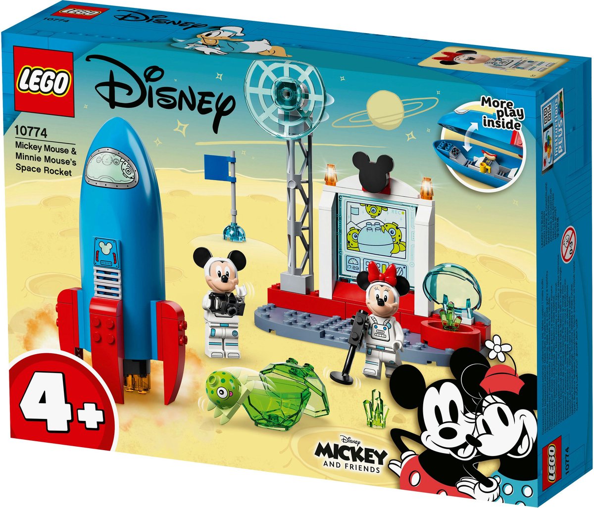 LEGO Disney Mickey and Friends Mickey Mouse & Minnie Mouse ruimteraket 10774 — afbeelding 15