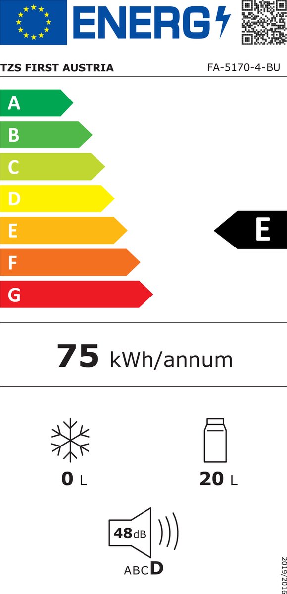 TZS First Austria Thermo-Elektrische Koelbox 12V en 230 volt - 24L - Frigobox - Blauw van TZS First Austria — afbeelding 3