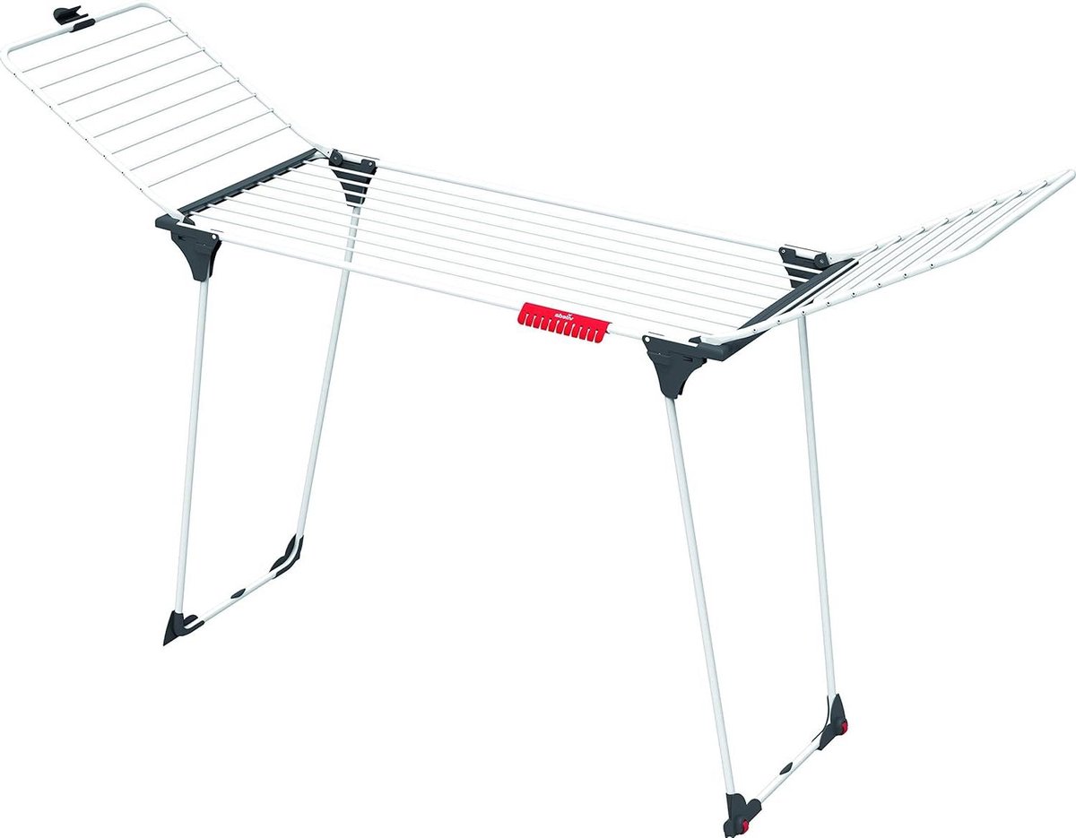 Goedkoopste Vleugeldroogrek XXL met 24 m drooglengte en wielen - Voor Magnum