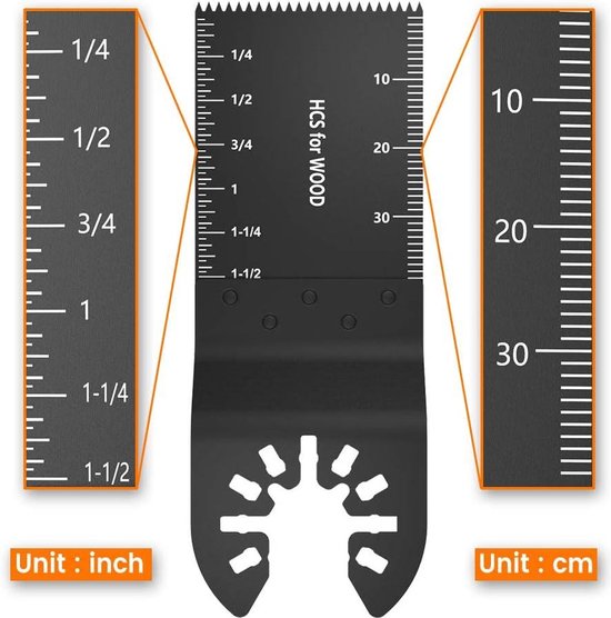 Zaagbladen, Multitool zaagjes & Boren