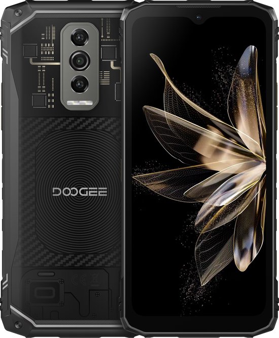 Foto: Doogee blade10 ultra 6 56inch smartphone 8gb 12gb ram 256gb rom 5150mah android 14 0 zwart