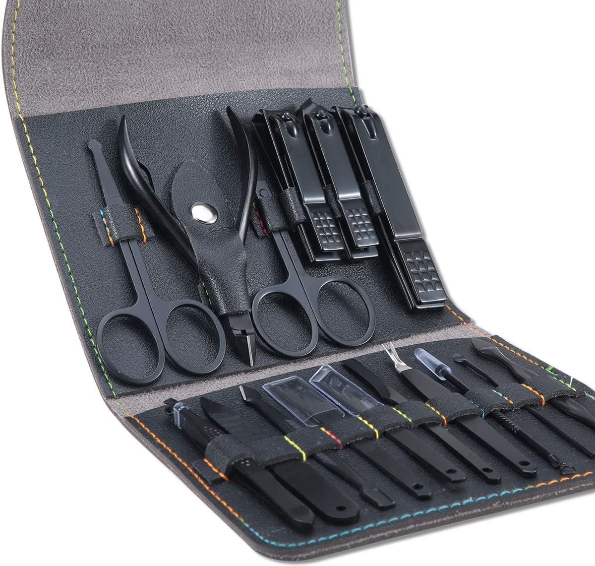 Goedkoopste Professionele Manicure Set - Complete Nagelverzorging Gereedschap - Nagelknipper, Nagelvijl, Schaar, en Meer - Hoogwaardige Materialen - Draagbaar en Gemakkelijk te Gebruiken