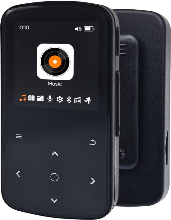 Mp3 Speler Bluetooth 64gb - Compacte Mp4 Video Speler - Dictafoon