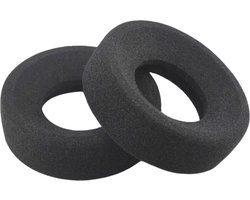 Oorkussens vervanging geschikt voor Grado SR60 SR80 SR125 225 Zwart - hoofdtelefoon onderdeel - Earpad