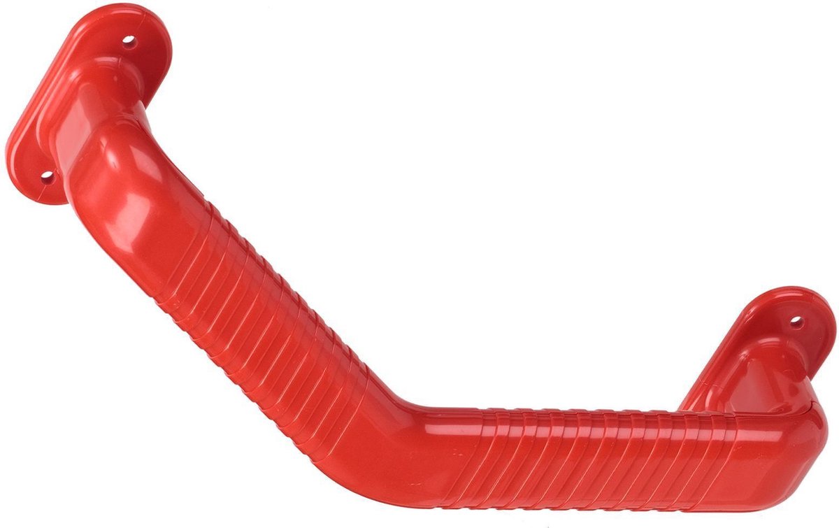 Wandbeugel GEHOEKT 33cm - Premis - ROOD - max. gebruikersgewicht tot 115kg