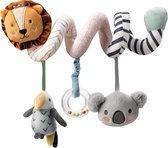 Nûby - Animal Adventures Kinderwagen speelgoed - Kinderwagenketting / spiraal voor baby - 0+ maanden