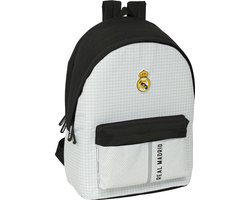 Real Madrid Laptoprugzak 44cm - Rugzak - Rugtas - Wit - Jongens en Meisjes - Real Madrid - Back to School