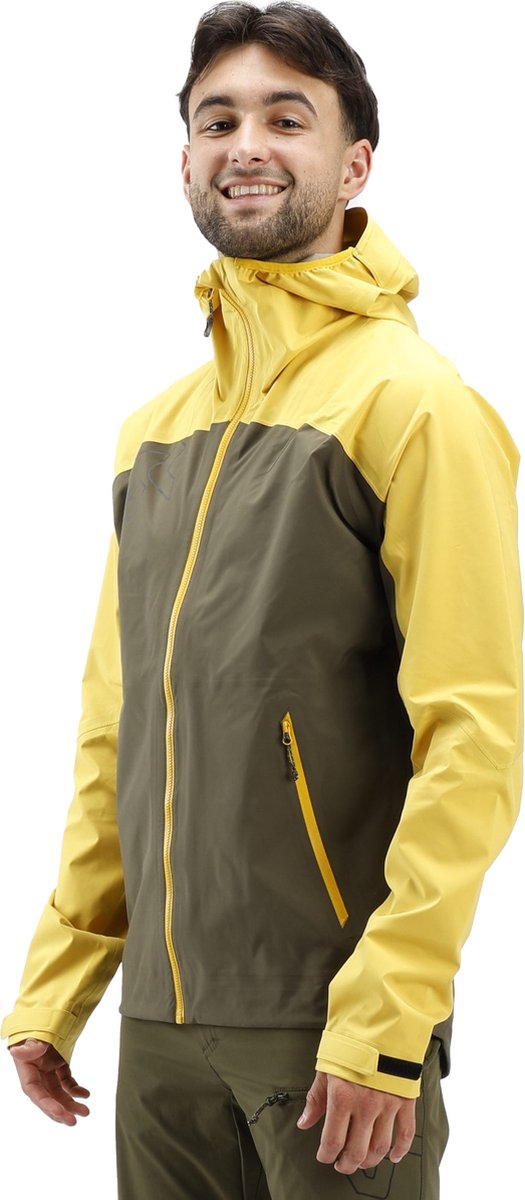 Rock Experience SEAMSTRESS 2.0 HOODIE SOFTSHELL Heren Outdoorjas Softshell Jas Olijf