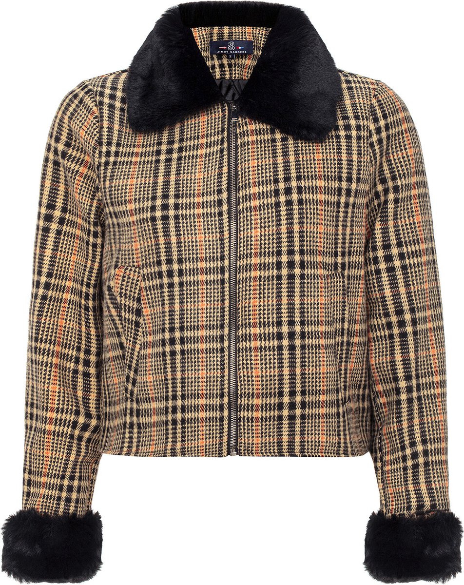 Jimmy Sanders Jas Dames Bruin - Xl