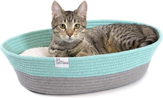 Woven cotton cat rope for cats - cat house, colors may vary | bol