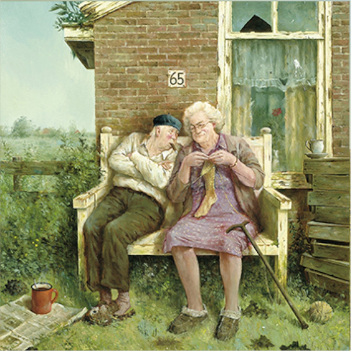 Kaart - Comello - Marius van Dokkum - Klein - Liefde vergaat niet