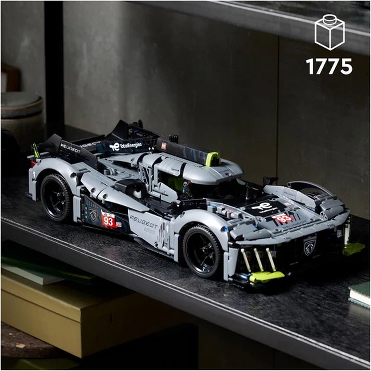 LEGO Technic PEUGEOT 9X8 24H Le Mans Hybrid Hypercar Modelauto Bouwpakket voor Volwassenen - 42156 — afbeelding 13