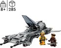 LEGO Star Wars Pirate Snub Fighter met twee minifiguren: Snub Fighter Pilot en Vane.