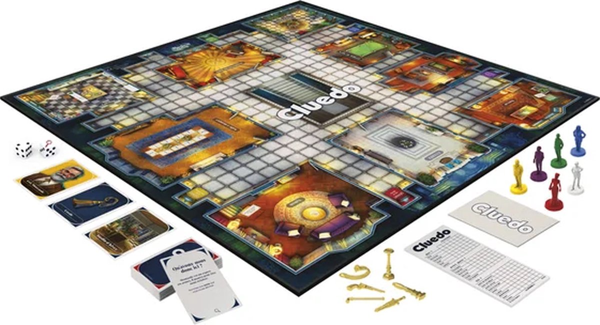 Cluedo - Bordspel Nieuwe variant - Gezelschapsspel — afbeelding 17