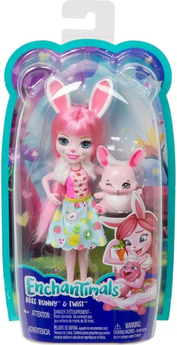 Enchantimals Bree Konijn & Twist - Speelfiguur van Enchantimals — afbeelding 2