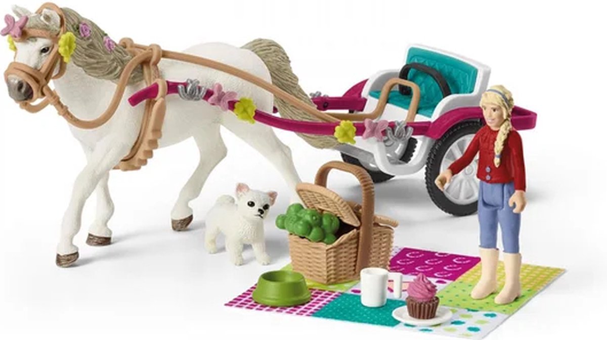 schleich HORSE CLUB Speelfigurenset - Koets voor paardenshow - Kinderspeelgoed voor Jongens en Meisjes - 5 tot 12 jaar - 33 Onderdelen - 42467 — afbeelding 22