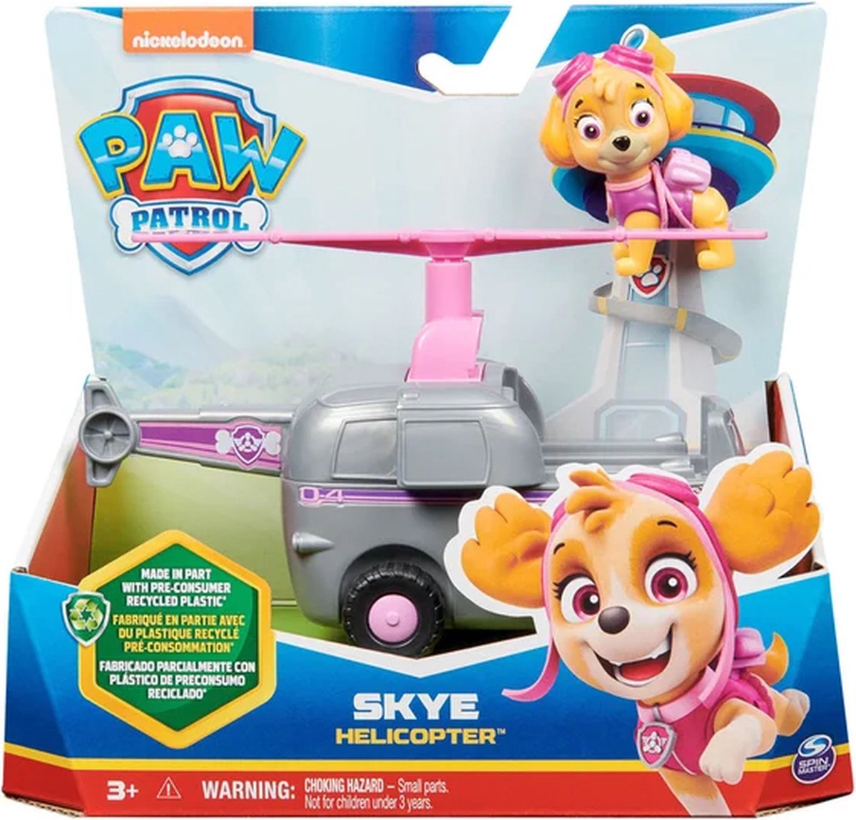 PAW Patrol - Skye's Helicopter Voertuig - speelgoedhelikopter met speelfiguur — afbeelding 11