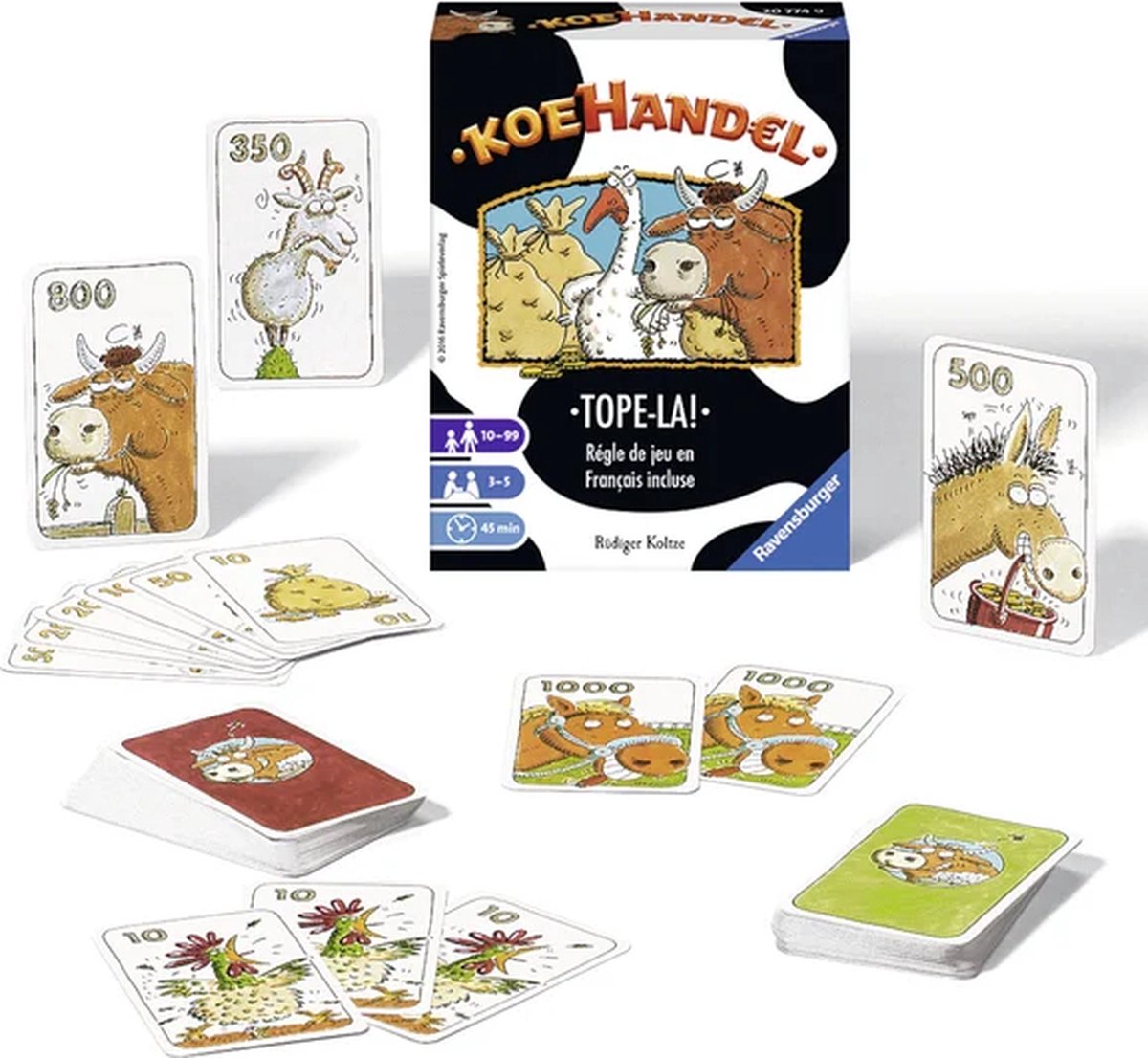 Ravensburger Koehandel - Nederlandstalig kaartspel — afbeelding 7