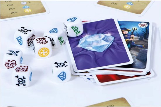 999 Games - 1000 Bommen & Granaten! - Dobbelspel - Nieuwe versie met speciale kaarten! - Kinderspel - Gezelschapsspel - Familiespel - Klein cadeautje