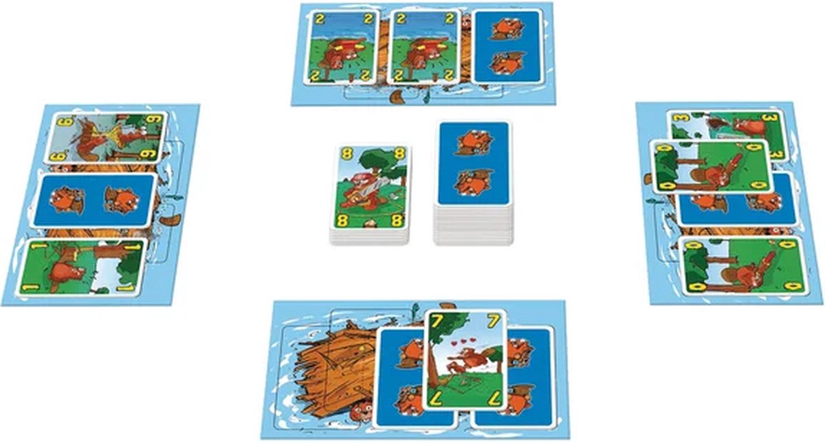 999 Games - Beverclan - Kaartspel - Kinderspel - Educatief spel - Actiespel - Klein cadeautje — afbeelding 5