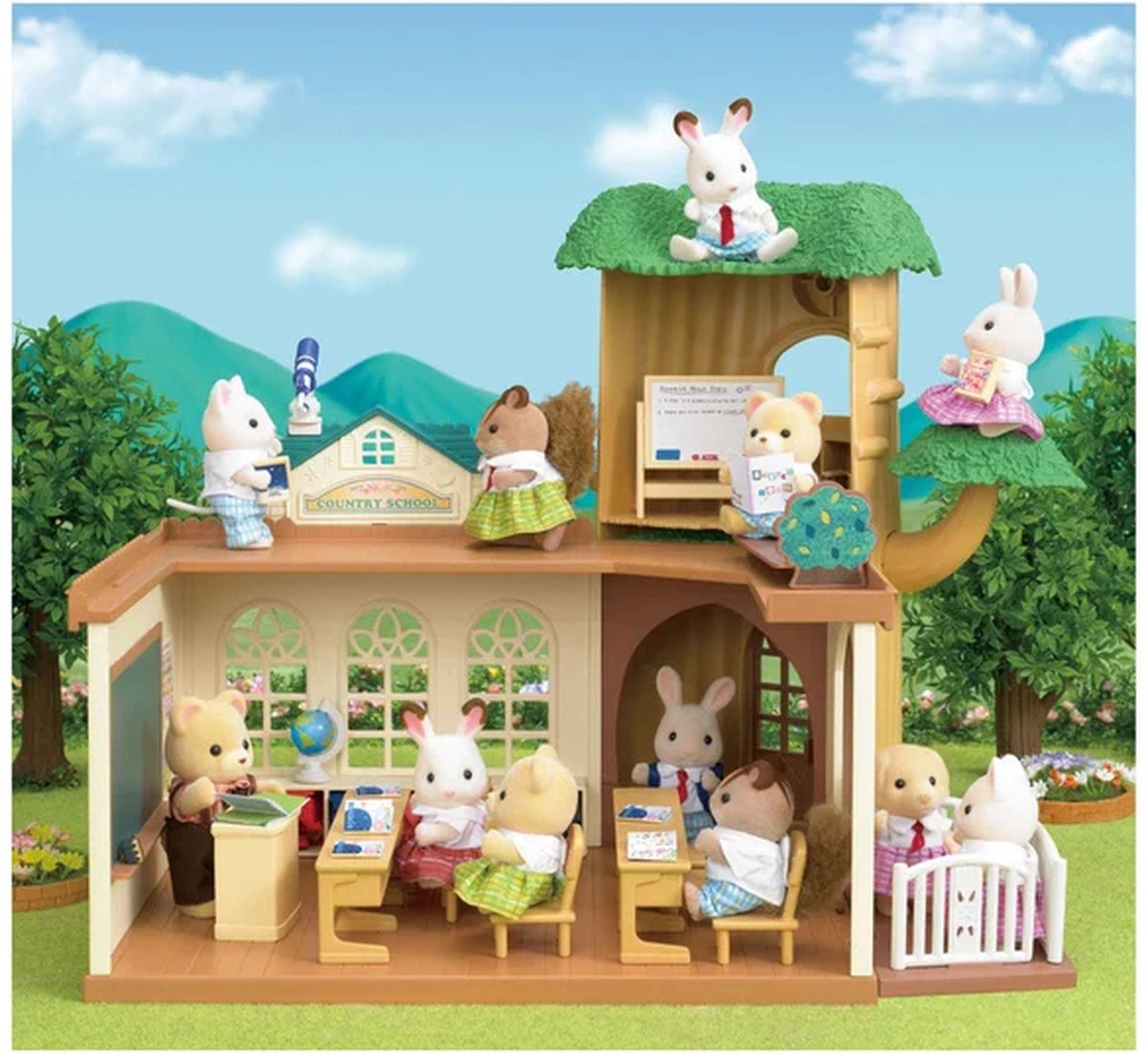 Sylvanian Families 5105 streekschool — afbeelding 21
