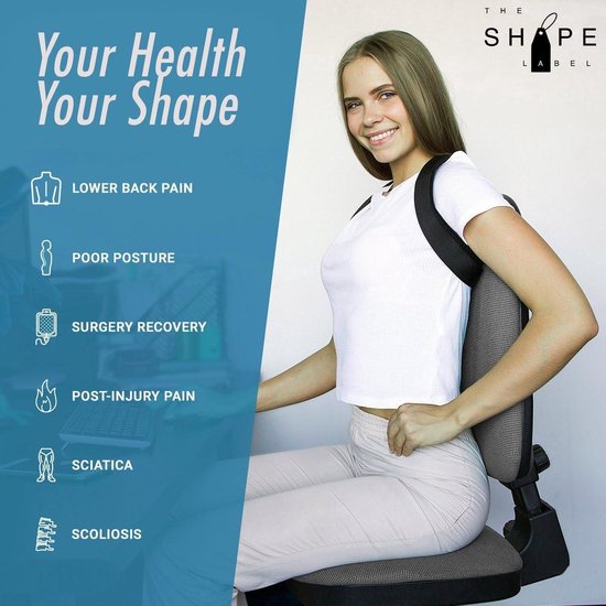 Shoulder Brace Lite Rugbrace - Postuurcorrector voor Houdingcorrectie ...