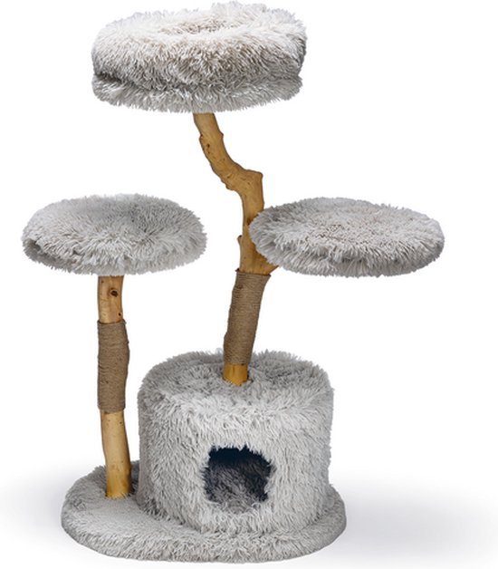 Designed By Lotte Krabmeubel Ziza - Krabpalen - 60x45x100 cm Grijs