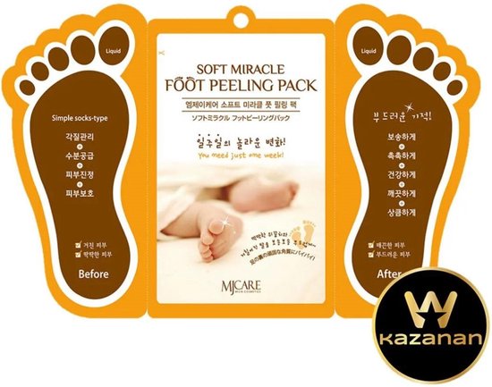 Mjcare Miracle Foot Peeling Pack eeltsokken