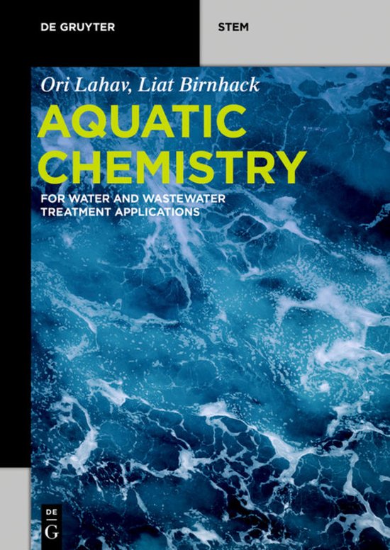 De Gruyter STEM- Aquatic Chemistry - cover