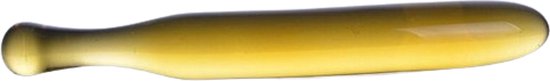 Dildo | Glazen dildo | Luxe design | Banaan | Hoge kwaliteit glas | 18 cm