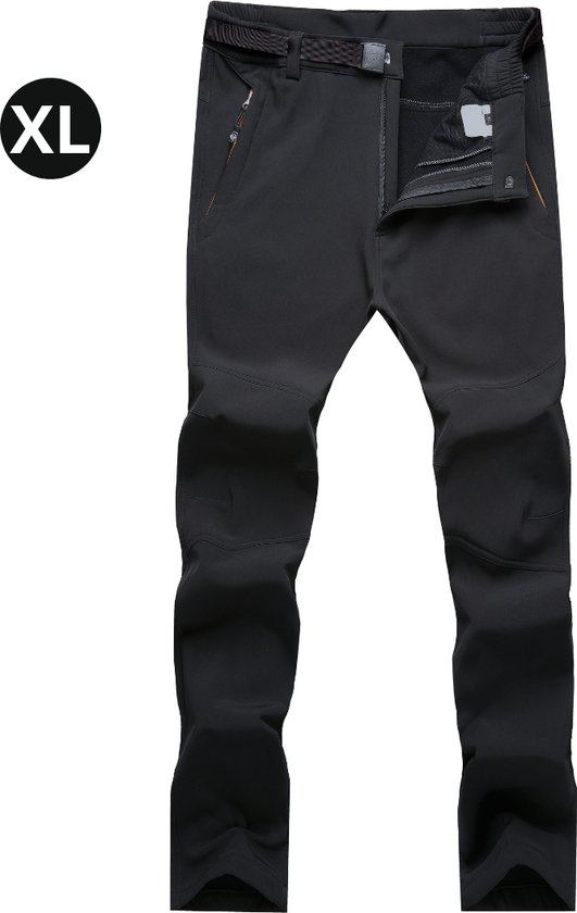Nivard Pantalon de ski - Combinaison de ski - Pantalon de snowboard - Pantalon d'hiver - Pantalon de neige - Homme - Femme - Unisexe - Sports d'hiver - Zwart XL