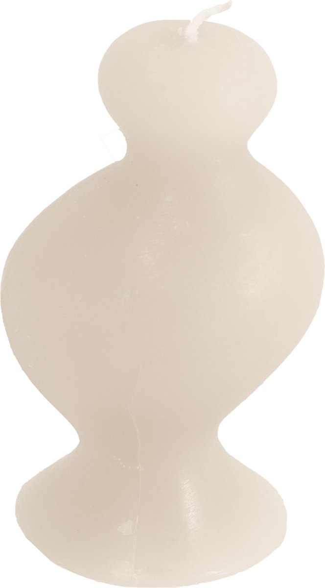 Kaars organisch beige