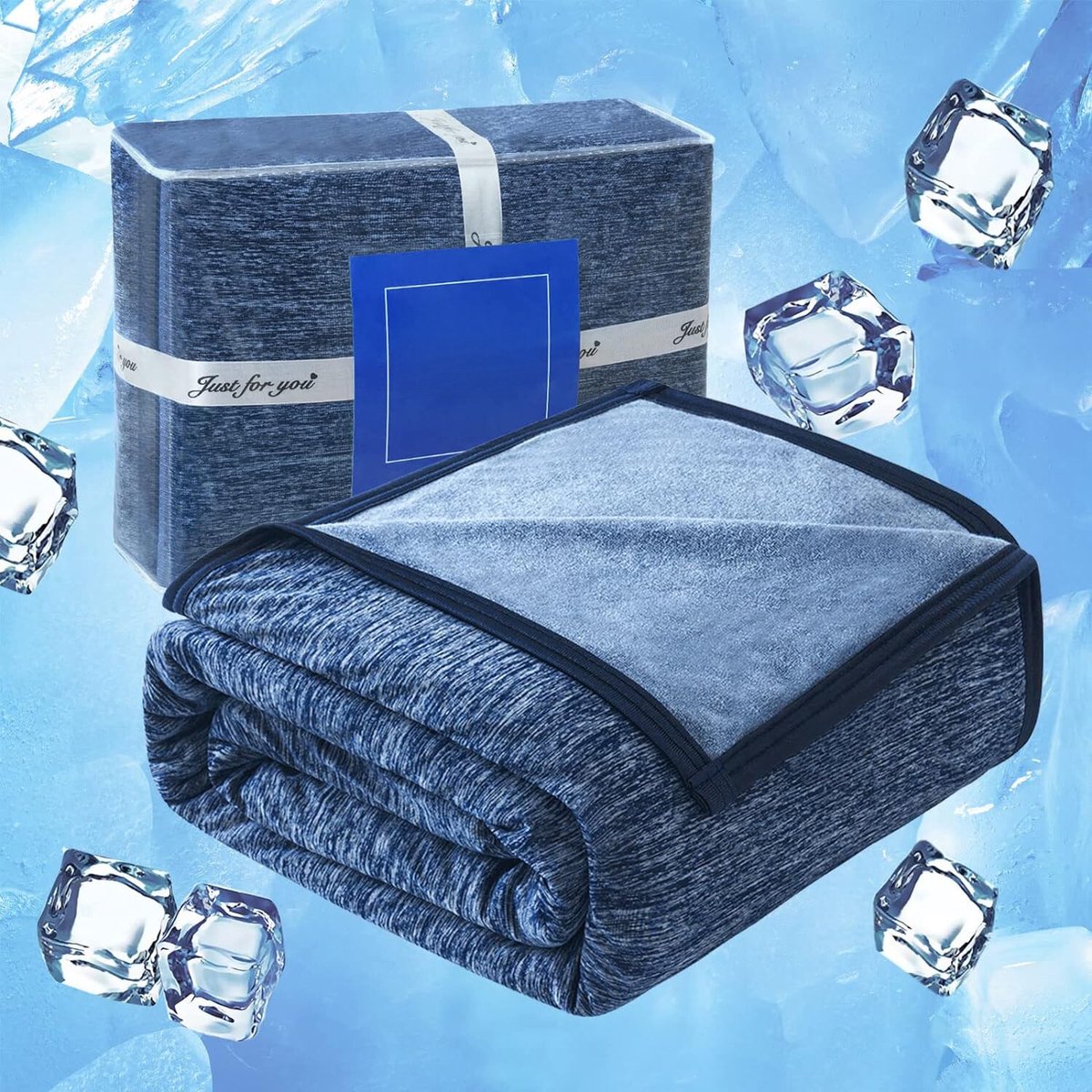 Solacis Koeldeken Voor Mensen - Koeldeken - Cooling Blanket - Koeldeken Slapen - Verkoelend Dekbed