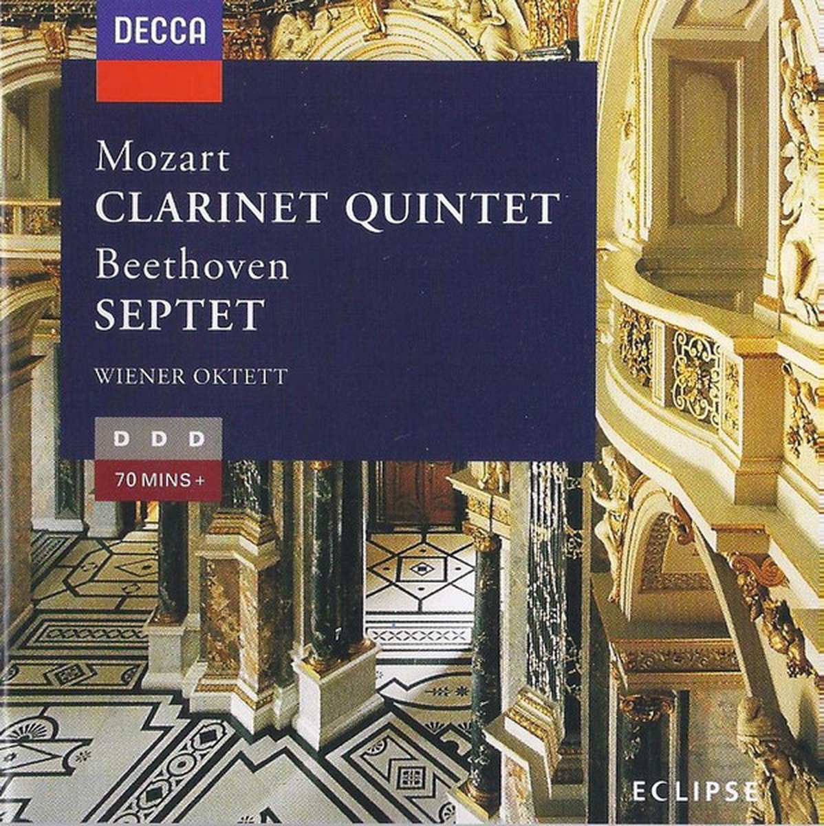 Mozart: Clarinet Quintet, Beethoven: Septet